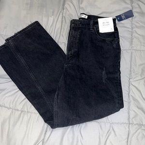 Abercrombie curve love 90a straight ultra high rise jeans